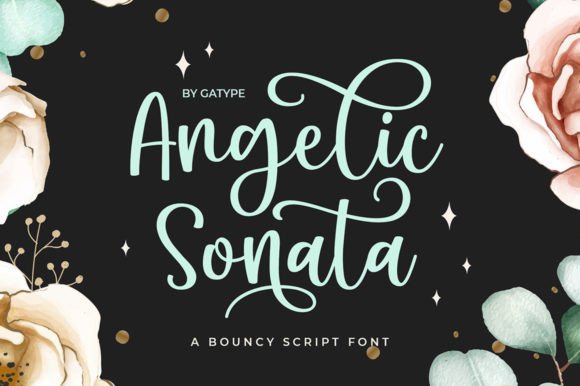 Angelic Sonata: A Modern Handwritten Typeface for Editorial Design