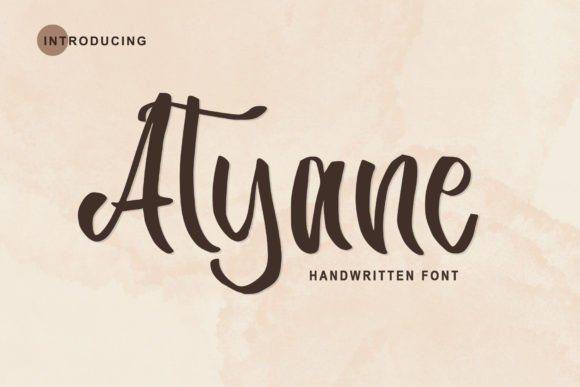 Atyane: The Font That Elevates Your Brand