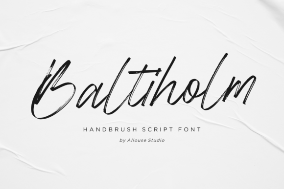 Baltiholm: A Handwritten Font That Elevates Digital Branding