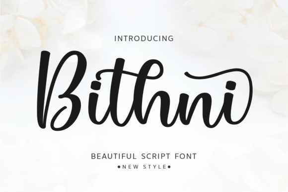 Bithni: An Elegant Script Font for Digital Branding
