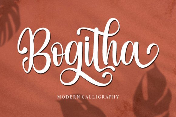 Bogitha: A Romantic Script Font That Elevates Your Brand