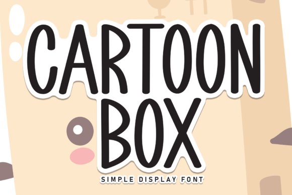 Cartoon Box: A Friendly Handwritten Font for Crafters