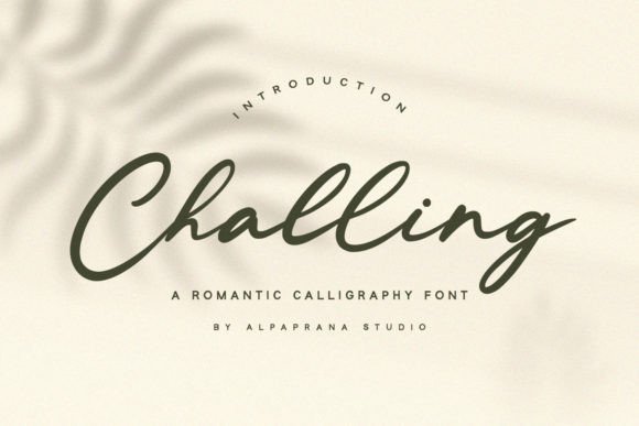 Challing: The Font That Elevates Your Brand