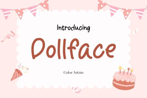 Dollface Font: Elegant Script for Handmade Labels & Printables