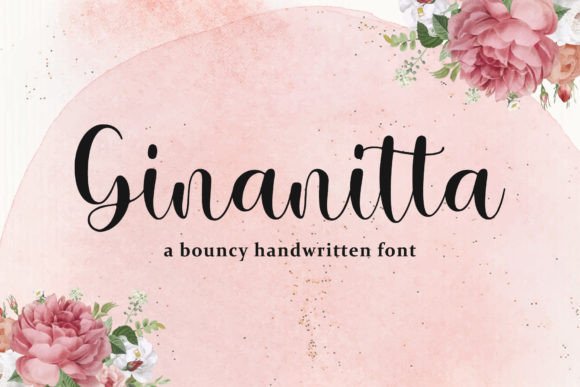 Ginanitta: A Modern Script Font for Scroll-Stopping Brand Content