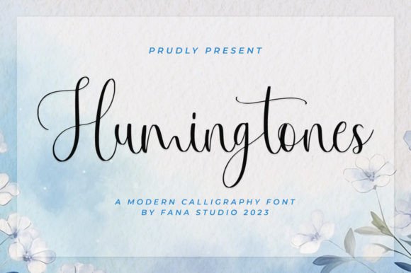 Humingtones: A Thoughtful Script Font for Editorial Warmth