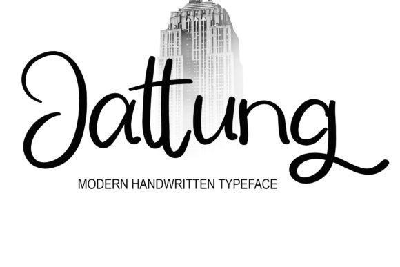 Jattung: A Handwritten Font That Builds Trust for Small Businesses