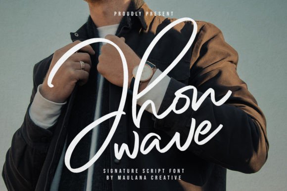 Jhon Wave: A Script Font with Subtle Grace