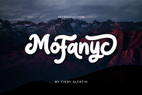 Mofanyc: A Thoughtful Script Typeface for Warm, Human-Centered Design