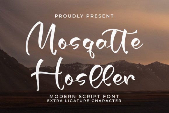 Mosqatte Hosller: A Premium Script Font for Scroll-Stopping Brand Content