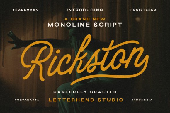 Rickstone: A Clean, Casual Script Font That Elevates Your Brand