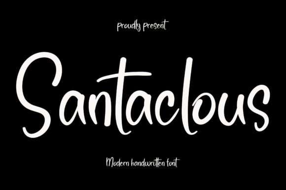 Santaclous: A Sweet Handwritten Font for Crafters & Sellers