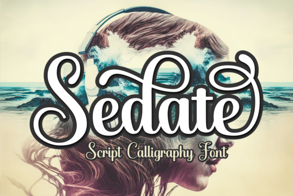 Sedate: A Modern Calligraphy Font for Handmade Creators