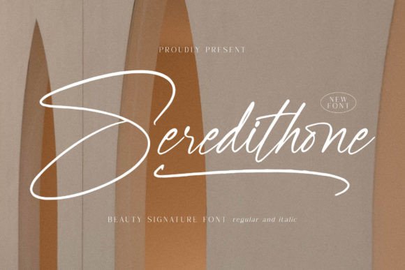 Seredithone: A Delicate Script Font for Editorial Grace