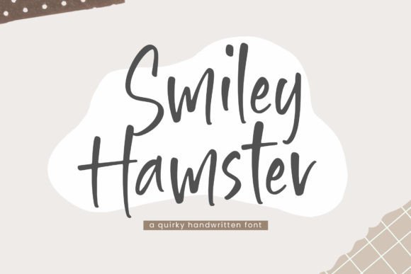 Smiley Hamster: A Handwritten Font That Feels Like a Human Touch