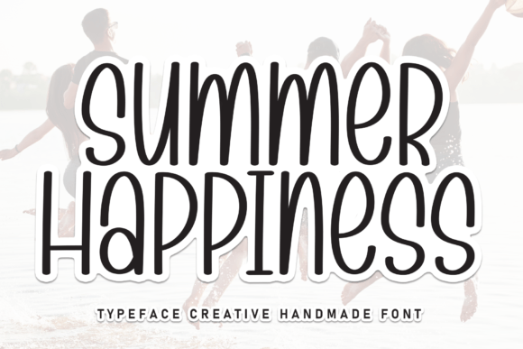 Summer Happiness: A Lighthearted Script Font That Actually Works in Real Branding