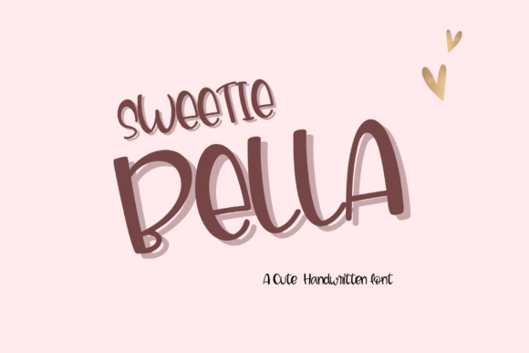 Sweetie Bella: A Handwritten Font That Feels Like a Warm Hello
