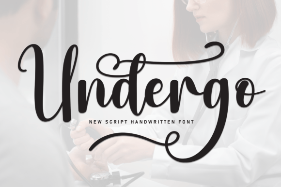 Undergo: A Script Amp Font That Feels Like a Design Secret