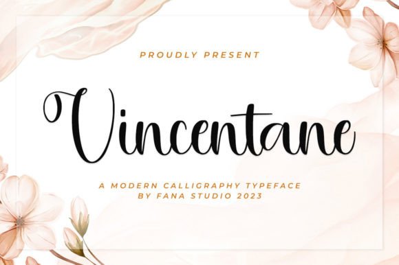 Vincentane: A Premium Script Font That Elevates Your Brand